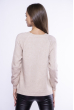 Стильный женский свитер 153P810 песочный