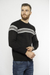 Стильный мужской свитер 85F324 черный