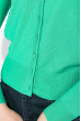 Кофта женскаяна пуговицах, повседневная 81PD162 зеленый
