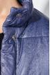 Пальто женское на кнопках, теплое, принт меланж 69PD978 джинс меланж