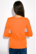 Свитшот женский с надписью   32P039 оранжевый