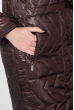 Пальто женское на завязках 69PD1058 шоколадный