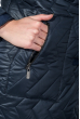 Пальто женское на завязках 69PD1058 темно-синий