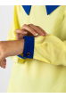 Блуза женская 257P048 желто-синий