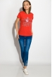 Футболка женская 211F071 красный