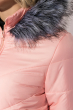 Куртка женская с вышитыми карманами 69PD987 персиковый