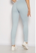 Лосины спортивные женские с надписью 636F004 голубой