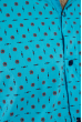 Рубашка в мелкий принт 11P386 ярко-голубой
