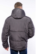 Куртка с накладными карманами 157P11055-1 серый