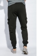 Брюки мужские спортивные с карманами 423F002 черный