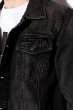 Куртка джинсовая мужская 120PFANG1003-1 графит