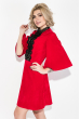 Платье женское с кружевной вставкой 78PD5047 красный