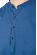 Рубашка 511F014 синий