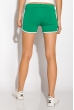 Шорты спортивные с окантовкой 317F043-3 зеленый