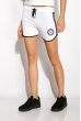 Шорты спортивные с окантовкой 317F043-3 белый