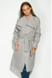 Пальто 110P706 светло-серый