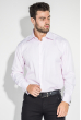 Рубашка мужская мелкий, фактурный принт 50PD37162-9 розовый