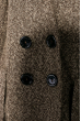 Кардиган женский, на пуговицах 64PD307 коричневый , петля
