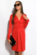 Платье женское 120P050 красный