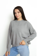 Свитер однотонный 777A017-1 светло-серый
