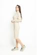 Платье вязаное 777A051-2 белый