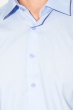 Рубашка мужская однотонная 50P052 светло-сиреневый