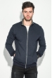 Кофта мужская повседневная 502F002 сине-серый