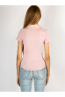 Рубашка женская 257P210 розово-белый