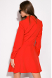 Лаконичное платье 120POI20008 красный