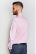 Рубашка мужская светлая 714K001-1 розово-белый