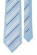 Галстук мужской классический, с цветовым акцентом 50PA0003 голубой