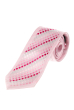 Галстук мужской классический, с цветовым акцентом 50PA0003 розовый