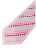 Галстук мужской классический, с цветовым акцентом 50PA0003 розовый