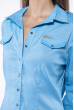 Рубашка женская 118P282 голубой