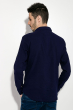Рубашка мужская однотонная 511F004-2 темно-синий