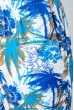Шорты мужские пляжные принт 165V001-22 бело-синий