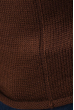 Свитер мужской стильный однотонный 222F070 коричневый