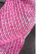 Шарф женский 120PELMR004 розово-серый