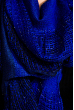 Шарф женский 120PELMR004 сине-черный