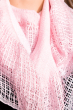 Шарф женский 120PELMR004 светло-розовый