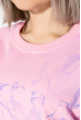Свитшот женский стильный 82PD954 розовый (светлый)