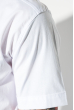 Рубашка мужская с черными вставками 272F045-2 белый