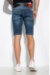 Стильные джинсовые шорты 158P0393 светло-синий