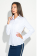Блуза женская однотонная 56P001 белый