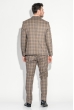 Костюм мужской двойка 492F002 серо-бежевый