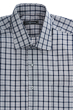 Рубашка мужская (батал) в клетку, повседневная 50PD21447-3 серо-грифельный