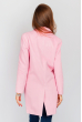 Пальто однотонное 662K002 розовый