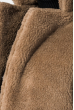 Шубка женская длинная, на кнопках 71PD0003-1 капучино