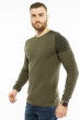 Стильный мужской свитер 617F50259 хаки