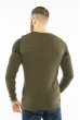 Стильный мужской свитер 617F50259 хаки